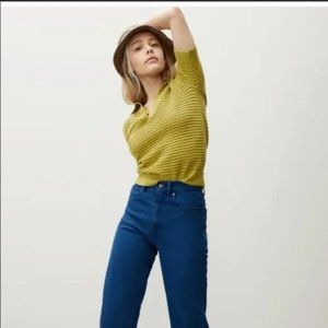 Everlane Cotton-Merino Polo